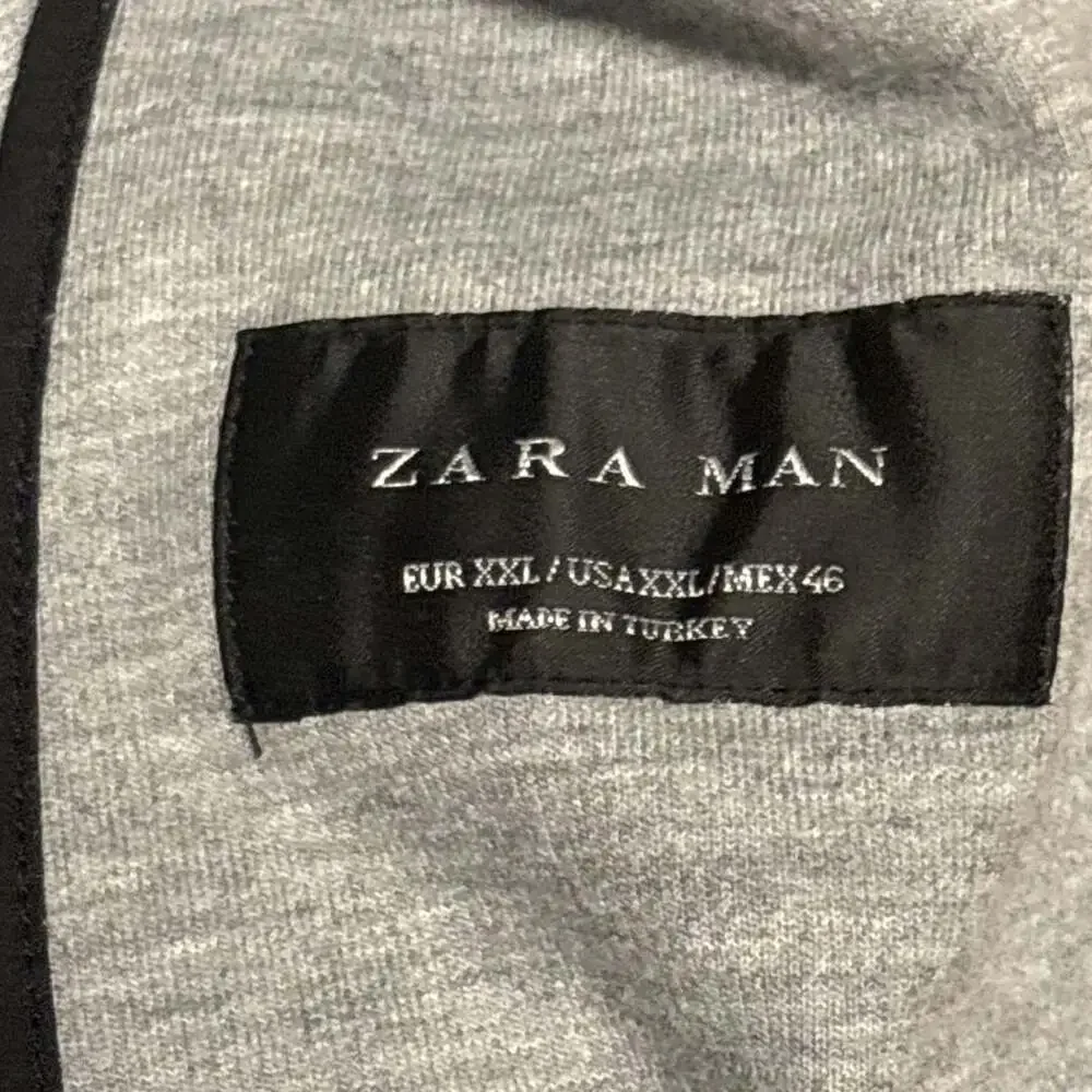 Zara 4 Way Stretch Comfort Knit Blazer Men's Size XXL Chest 48” Gray